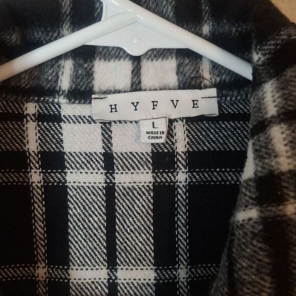 HYFVE Plaid Jacket size large - Picture 2 of 7